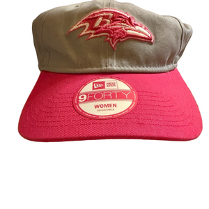 New Era Gray and Pink 9FORTY Women's Cap